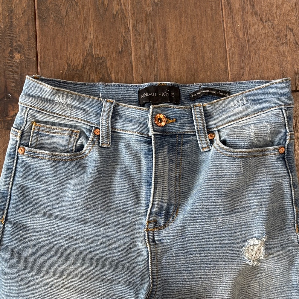 Kendall + Kylie high rise straight jeans - Picture 3 of 5